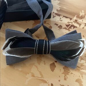 Mallard Feather Bow tie